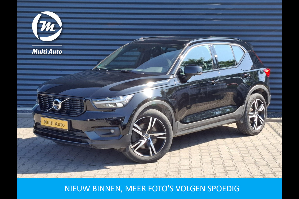 Volvo XC40 1.5 T5 Recharge R-Design 261pk Plug in Hybrid PHEV | Panodak | Lederen Alcantara Sportstoelen Memory | Harman Kardon | Apple Carplay | Sfeerverlichting | 360 Camera |