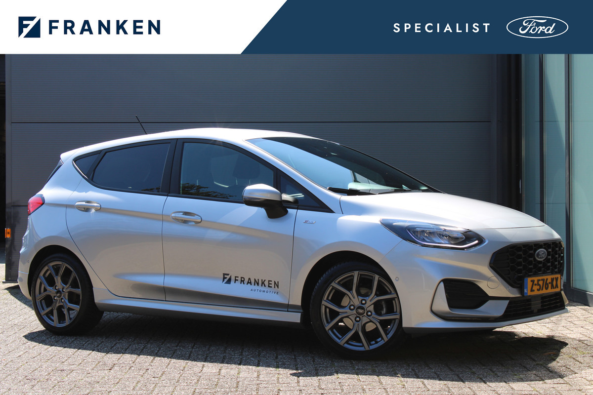 Ford Fiesta 1.0 EcoBoost Hybrid ST-Line | Winterpack | Adaptieve cruise | Climate | Carplay | Parkeerhulp