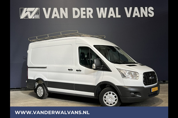 Ford Transit 2.0 TDCI L2H2 Euro6 Airco | Imperiaal | Trekhaak | LED | Cruisecontrol Trap, Parkeersensoren, Bijrijdersbank