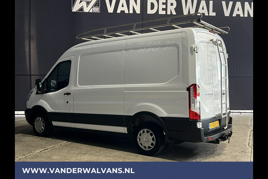 Ford Transit 2.0 TDCI L2H2 Euro6 Airco | Imperiaal | Trekhaak | LED | Cruisecontrol Trap, Parkeersensoren, Bijrijdersbank