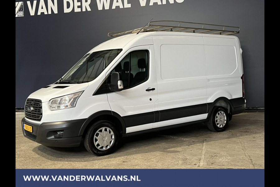 Ford Transit 2.0 TDCI L2H2 Euro6 Airco | Imperiaal | Trekhaak | LED | Cruisecontrol Trap, Parkeersensoren, Bijrijdersbank