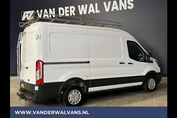 Ford Transit 2.0 TDCI L2H2 Euro6 Airco | Imperiaal | Trekhaak | LED | Cruisecontrol Trap, Parkeersensoren, Bijrijdersbank