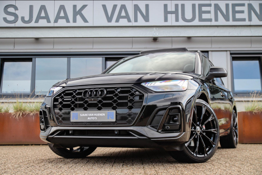 Audi Q5 50 TFSI e Quattro Competition Pro Line S S-Line 299pk Automaat! NIEUW MODEL|Panoramadak|Luchtvering|Virtual Cockpit|Matrix