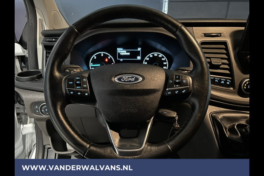 Ford Transit Custom 2.0 TDCI L2H1 Euro6 Airco | LED | Cruisecontrol | 2800kg trekvermogen Parkeersensoren, Verwarmde voorruit, Bijrijdersbank