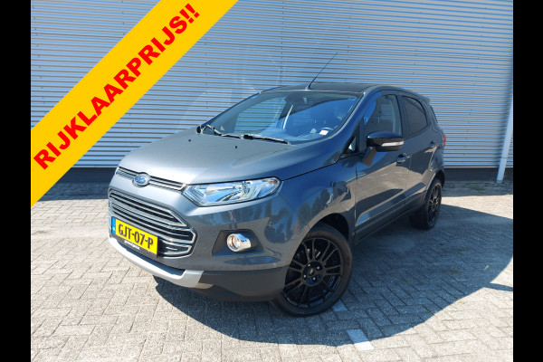 Ford EcoSport 1.0 EcoBoost 140PK,Titanium, airco,cruisecontrol,navigatie,stoelverwarming,parkeersensoren,