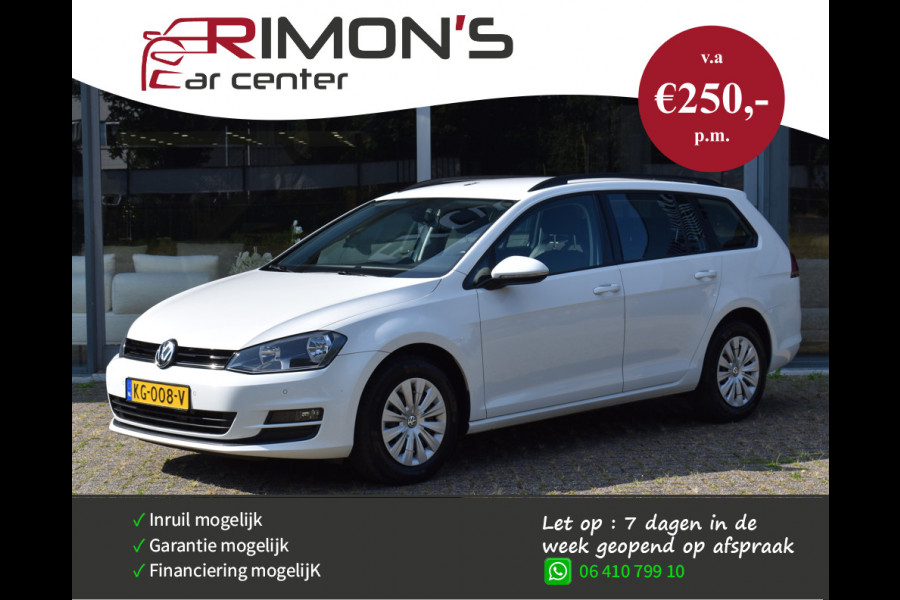 Volkswagen GOLF Variant 1.6 TDI Automaat CarPlay Dealer Onderhouden 1 ste Eigenaar