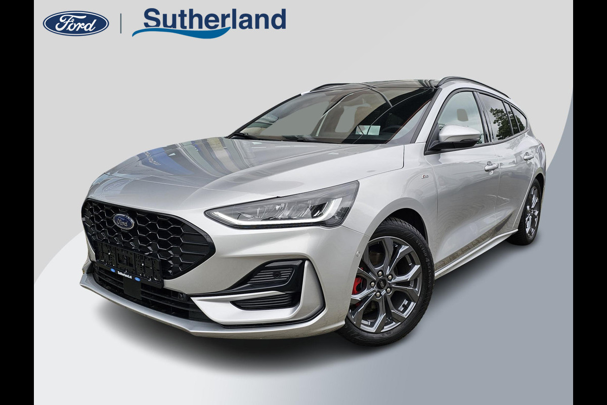 Ford Focus Wagon 1.0 EcoBoost Hybrid ST Line X 155pk | SYNC 4 Navigatie | Adaptieve Cruise | Panoramadak | Head-Up Display | Reservewiel | B&O Play | Verlengde Fabrieksgarantie tot 07-2027