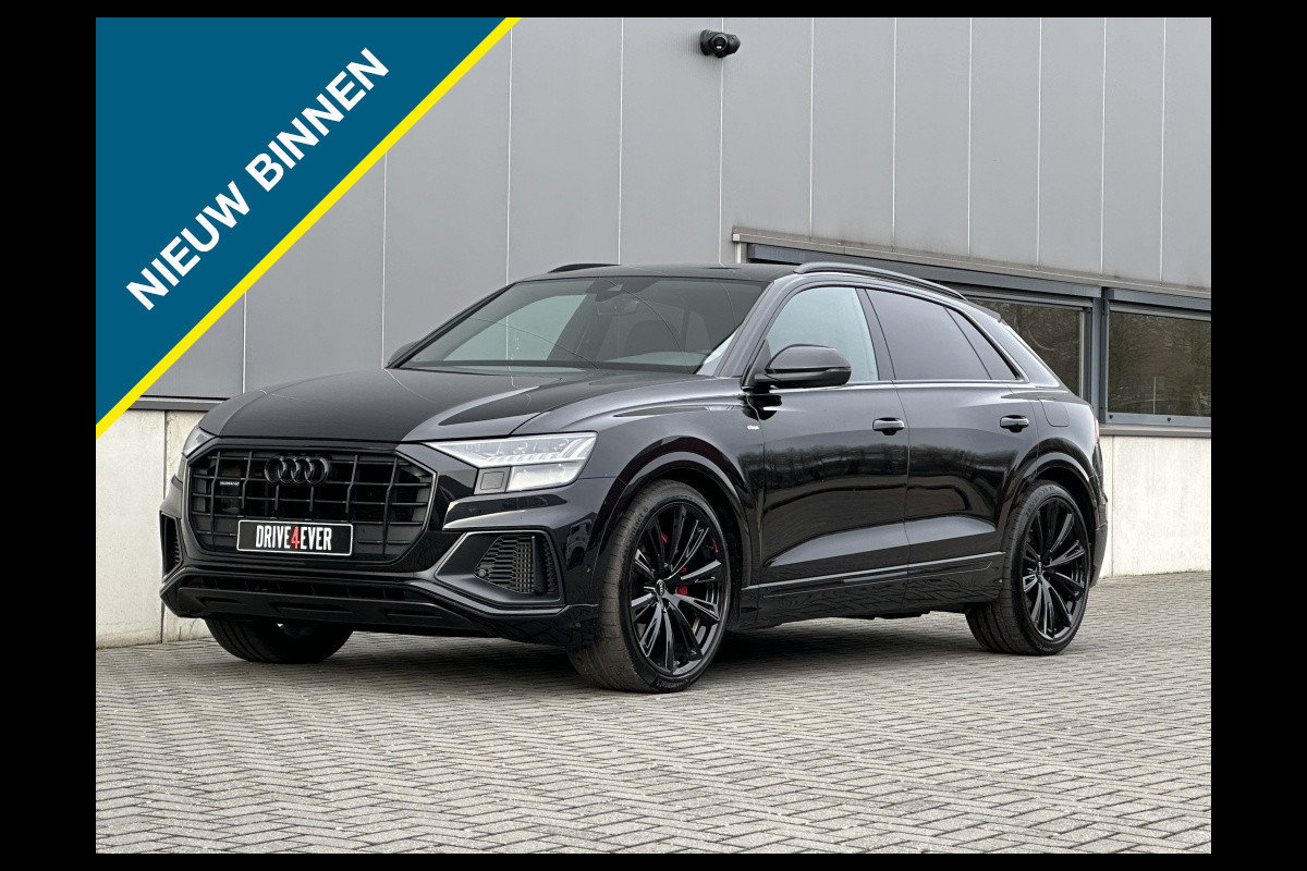 Audi Q8 60 TFSI e q PLSComp. 462pk BTW NAVI CAMERA LED SFEERVERLICHTING