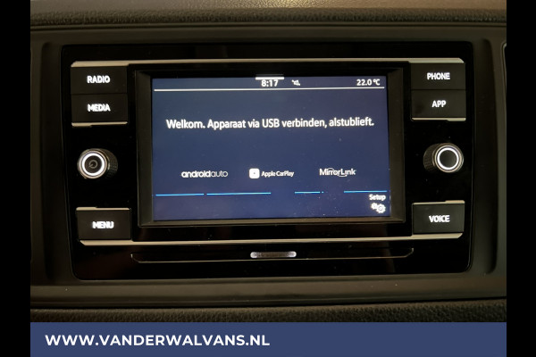 Volkswagen Crafter 2.0 TDI 141pk L4H3 L3H2 Euro6 Airco | Camera | Apple Carplay | Android Auto Parkeersensoren, Bijrijdersbank