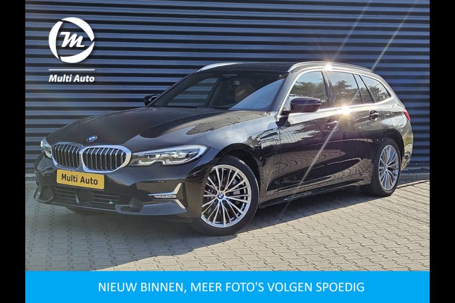 BMW 3 Serie Touring 330e Luxury Line Plug In Hybrid Dealer O.H PHEV | Panodak | Adaptive Cruise | Lederen Sportstoelen Memory | Head Up | Apple Carplay | LED |