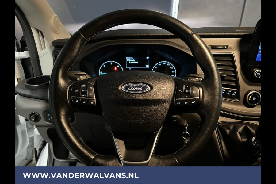 Ford Transit 2.0 TDCI L2H2 Euro6 Airco | Navigatie | Apple Carplay | 2450kg Trekhaak | Cruisecontrol Android Auto, LED, Parkeersensoren, Bijrijdersbank