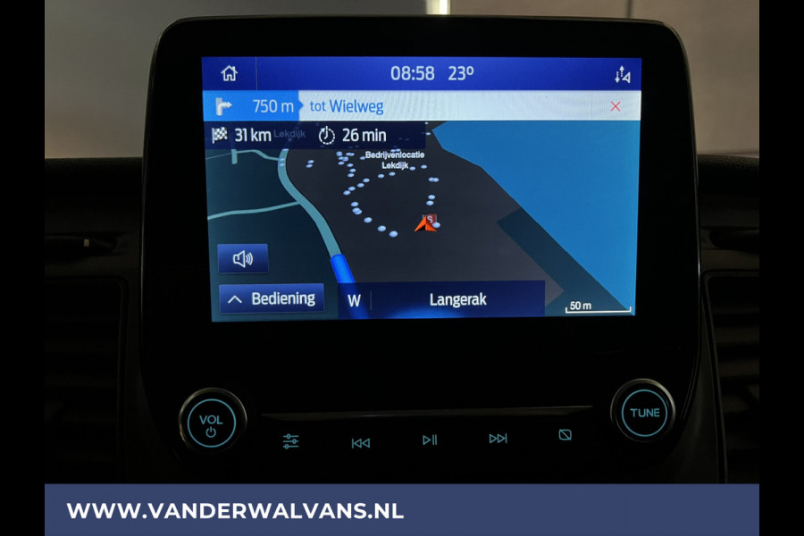 Ford Transit 2.0 TDCI L2H2 Euro6 Airco | Navigatie | Apple Carplay | 2450kg Trekhaak | Cruisecontrol Android Auto, LED, Parkeersensoren, Bijrijdersbank