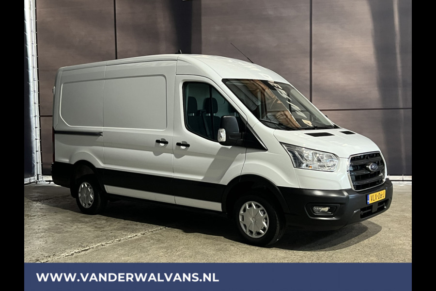 Ford Transit 2.0 TDCI L2H2 Euro6 Airco | Navigatie | Apple Carplay | 2450kg Trekhaak | Cruisecontrol Android Auto, LED, Parkeersensoren, Bijrijdersbank