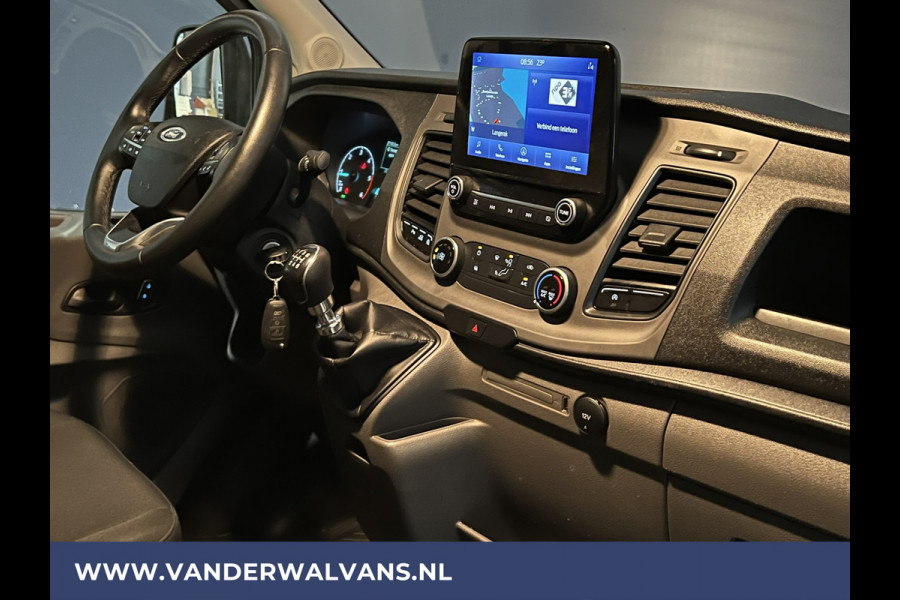 Ford Transit 2.0 TDCI L2H2 Euro6 Airco | Navigatie | Apple Carplay | 2450kg Trekhaak | Cruisecontrol Android Auto, LED, Parkeersensoren, Bijrijdersbank