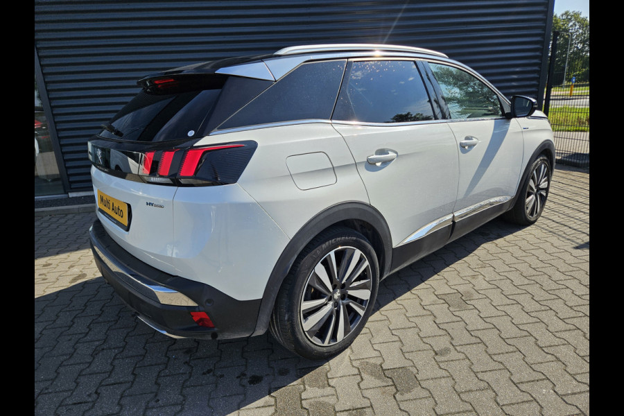 Peugeot 3008 1.6 HYbrid 225 GT Line Plug In Hybrid PHEV | Panodak | Adaptive Cruise | Alcantara Sportstoelen Memory & Massage | Apple Carplay | Full LED | 19"L.M | 360 Camera |