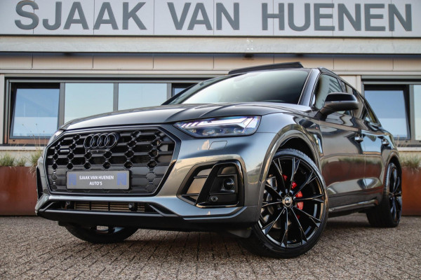 Audi Q5 55 TFSI e Quattro Competition S Edition S-Line 367pk Automaat|Luchtvering|Panoramadak|Virtual Cockpit|OLED Matrix|Trekhaak