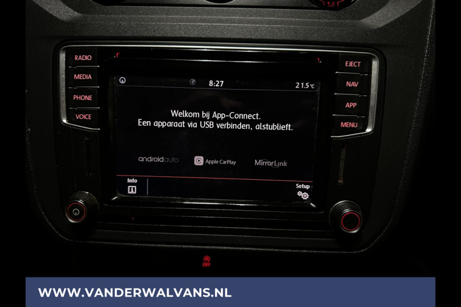 Volkswagen Caddy 2.0 TDI 102pk L2H1 Euro6 Airco | Navigatie | Apple Carplay | Cruisecontrol Android Auto, 1500kg Trekhaak, Zijdeur