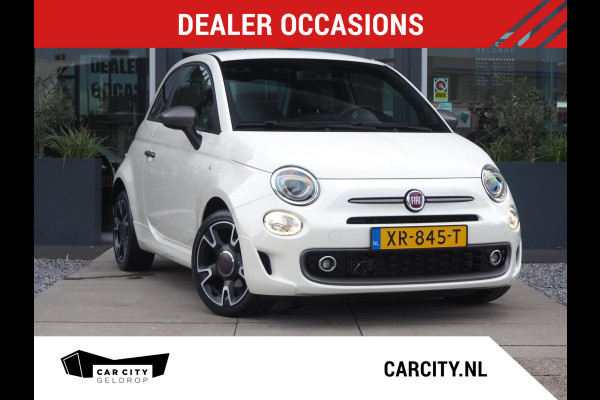 Fiat 500 0.9 TwinAir Turbo Sport / Wit metallic / Auto regen-licht / DAB / Sensoren