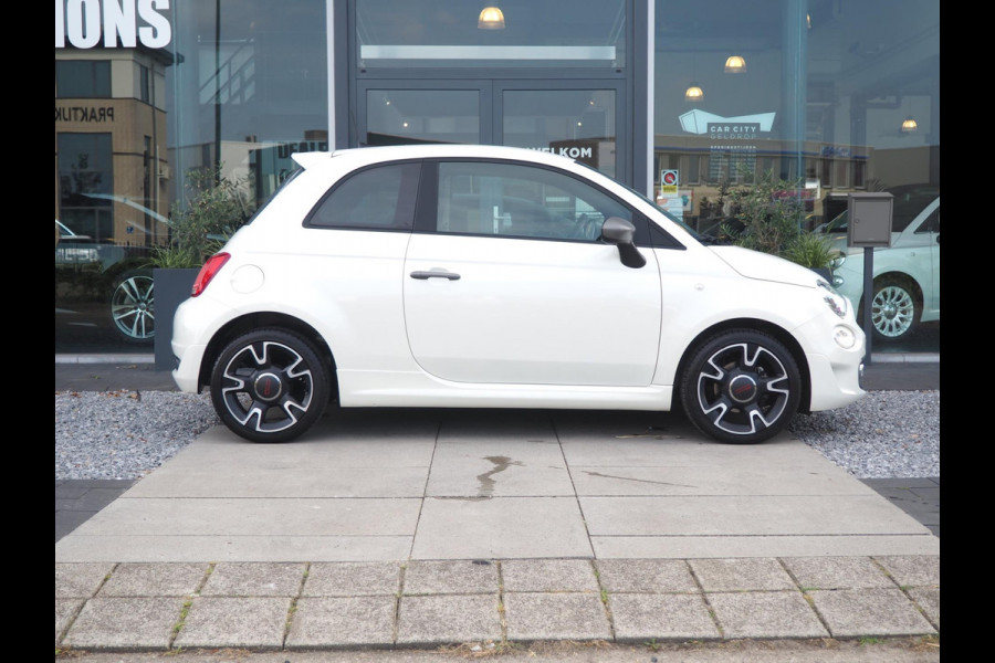 Fiat 500 0.9 TwinAir Turbo Sport / Wit metallic / Auto regen-licht / DAB / Sensoren