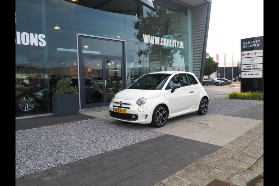 Fiat 500 0.9 TwinAir Turbo Sport / Wit metallic / Auto regen-licht / DAB / Sensoren