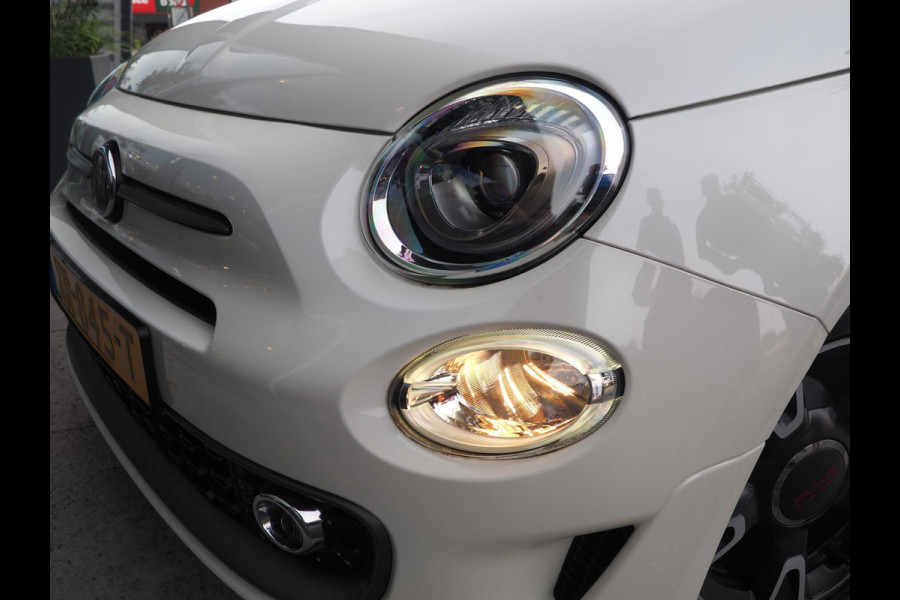 Fiat 500 0.9 TwinAir Turbo Sport / Wit metallic / Auto regen-licht / DAB / Sensoren