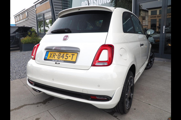 Fiat 500 0.9 TwinAir Turbo Sport / Wit metallic / Auto regen-licht / DAB / Sensoren