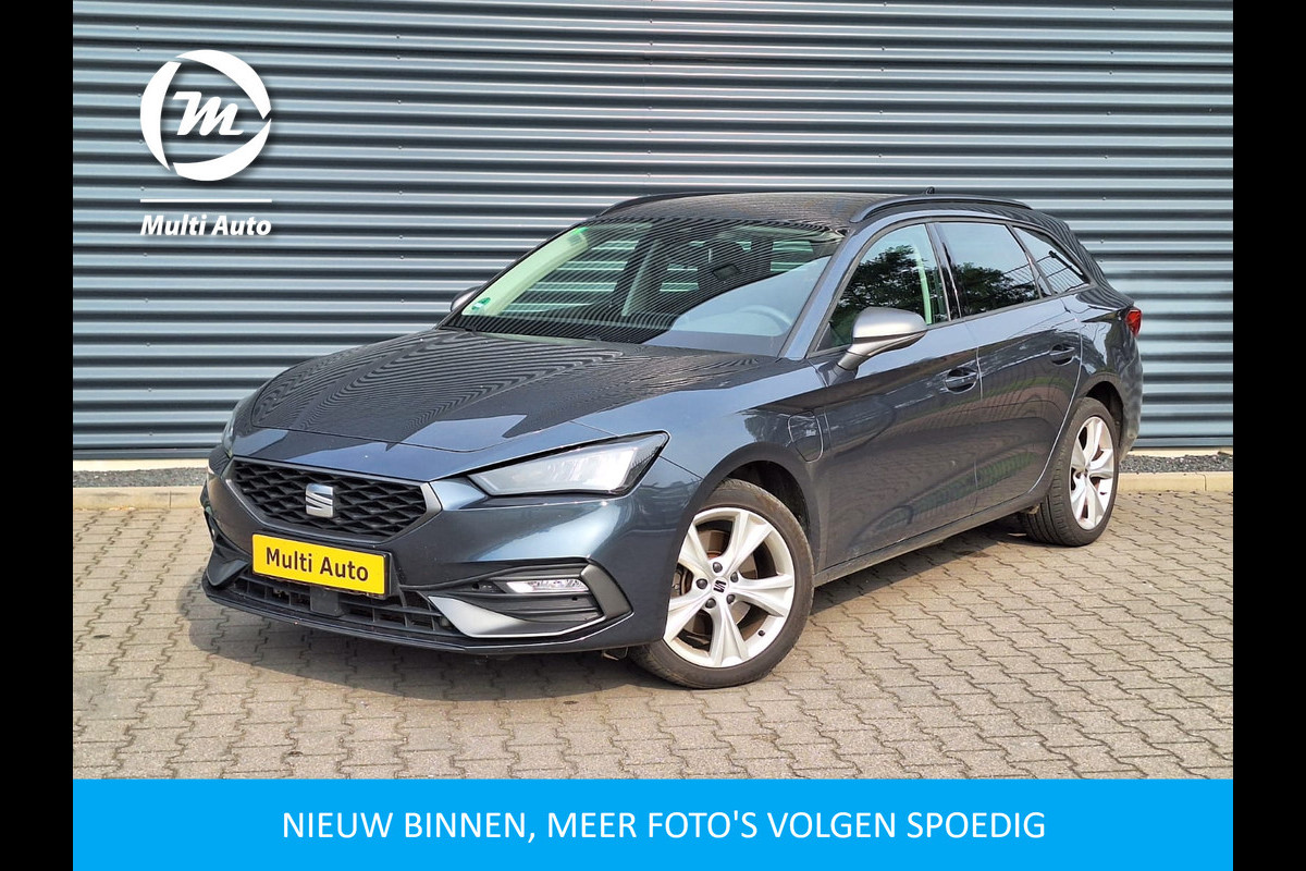 Seat Leon Sportstourer 1.4 TSI eHybrid FR Plug in Hybrid 204pk PHEV | Virtual | Cruise Control | Camera | Carplay | DAB | Stuur / Stoelverwarming | Keyless | Lane Assist |