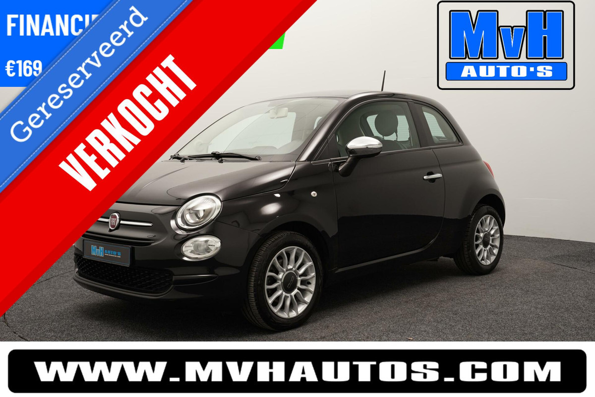 Fiat 500 1.2 Popstar|CRUISE|AIRCO|4.CILINDER|LED|LM-VELGEN