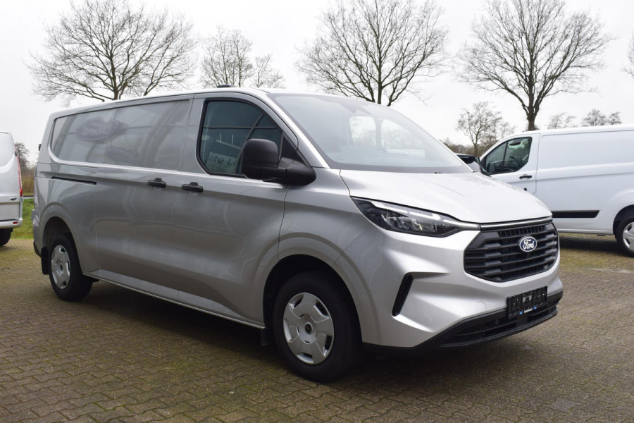 Ford Transit Custom 320 2.0 TDCI L2H1 Trend | NIEUW | Automaat 136pk | 13 inch scherm | Camera | 4-weg verstelbare bestuurdersstoel met bijrijdersbank | reservewiel | LED koplampen | Cruise Control |