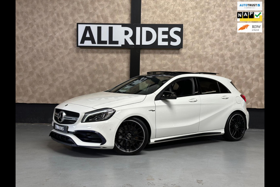 Mercedes-Benz A-Klasse AMG 45 4MATIC | Harman/Kardon | Pano | Memory | Sfeerverlichting | camera