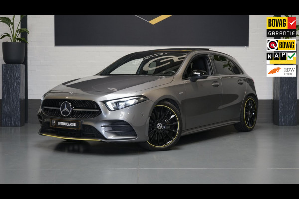 Mercedes-Benz A-Klasse A250 AMG Edition 1 AUTOMAAT-AMBIANCE-BURMESTER-CAMERA-KEYLESS-MBUX-MULTIBEAM-NAVIGATIE-PANORAMA