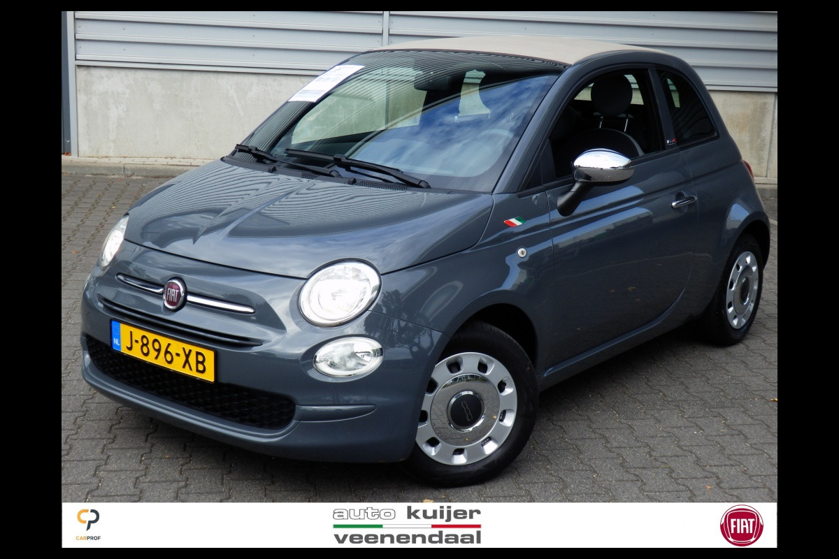 Fiat 500C 70pk | Hybride | Cabrio | Airco | Park. sens. achter |