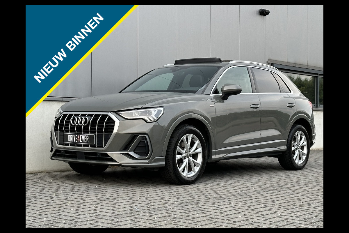 Audi Q3 35 TFSI 3x S Line FULL PANO NAVI CR CONTROL PDC ELEK PAKKET