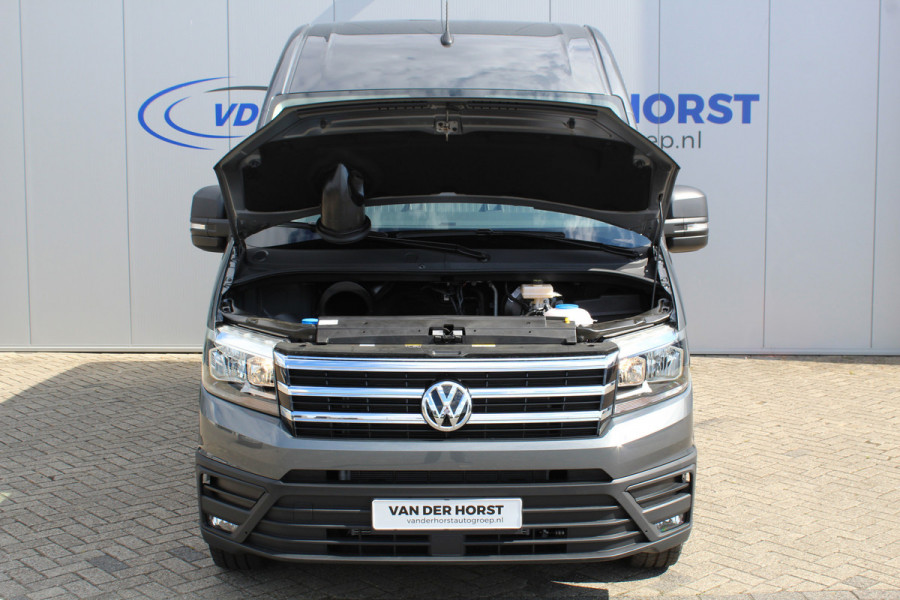 Volkswagen Crafter 35 2.0-140pk TDI AUTOMAAT L3H3, DEMO-auto. Airco, verwarmd stuurwiel, comfortabele verwarmde chauffeurst., camera, cruise cntrl. Direct leverbaar !