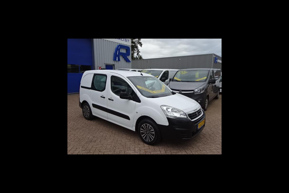 Peugeot Partner 120 1.6 BlueHDi 100 Pk MARGE AUTO AIRCO NAVI 2 x AIRBAG SCHUIFDEUR