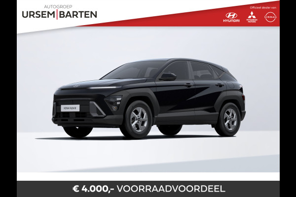 Hyundai Kona 1.6 GDI HEV Comfort | VAN €35.730 voor €31.730 Abbys Black