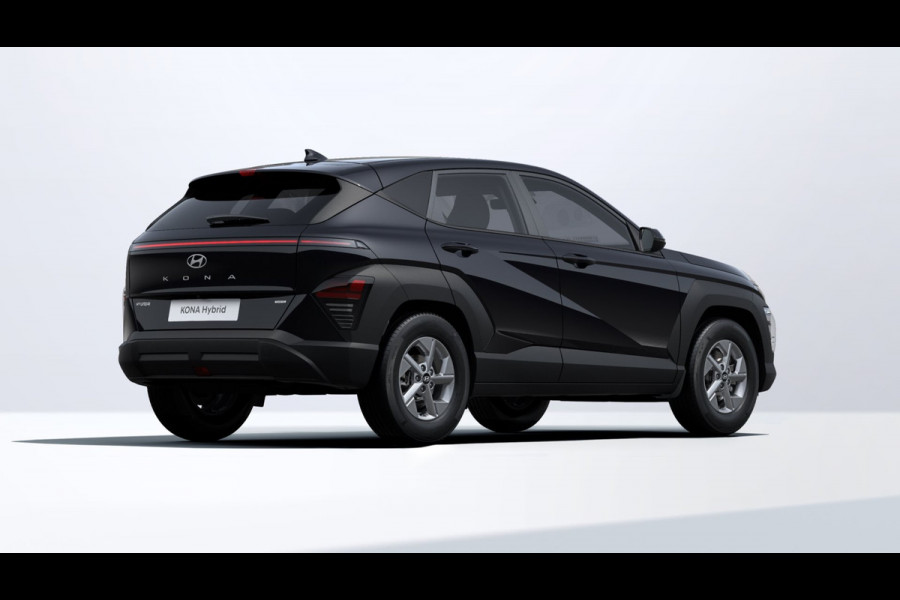 Hyundai Kona 1.6 GDI HEV Comfort | VAN €35.730 voor €31.730 Abbys Black