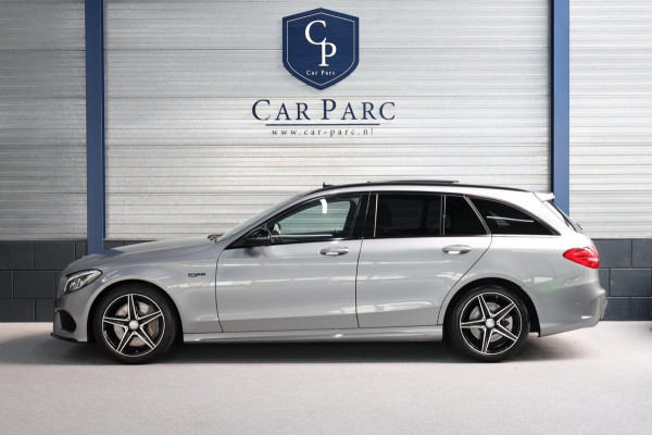 Mercedes-Benz C-Klasse Estate 450 / 43 AMG 4MATIC LED/SFEER/PANORAMADAK/LEER+S.VERWARMING/360/18"LMV/ACC/ECC/12 MND GARANTIE!