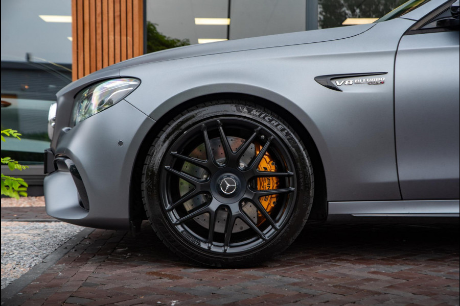 Mercedes-Benz E-Klasse AMG 63 S 4MATIC+ Schaalstoel Keramisch Carbon Burmester Ambient 360 Cam Widescreen ACC