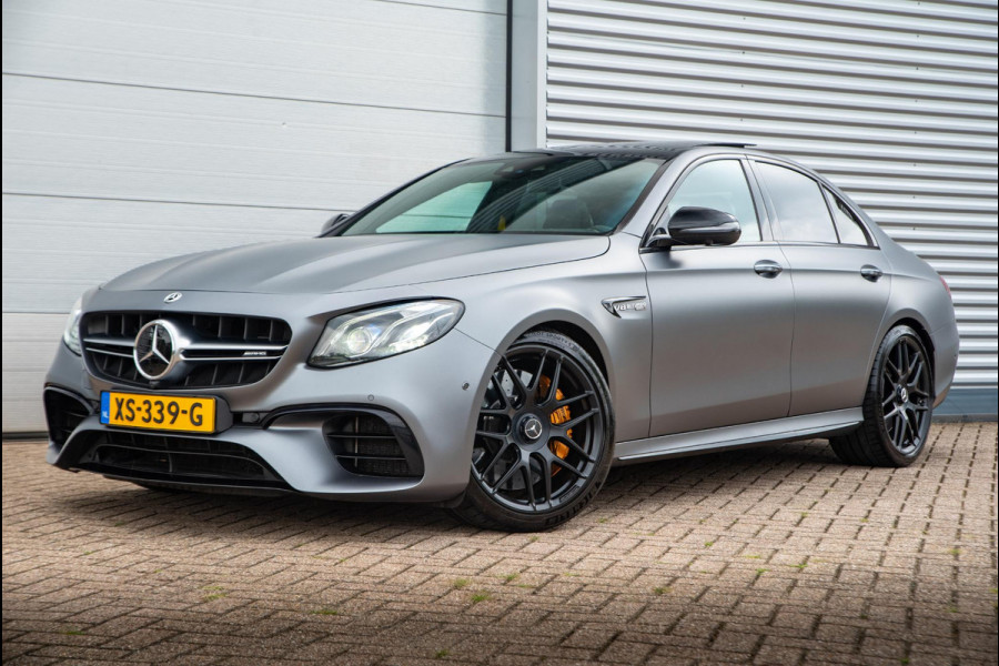 Mercedes-Benz E-Klasse AMG 63 S 4MATIC+ Schaalstoel Keramisch Carbon Burmester Ambient 360 Cam Widescreen ACC