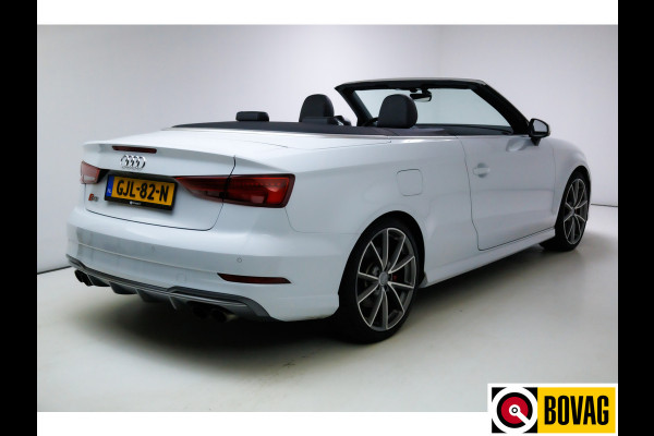 Audi S3 Cabriolet 2.0 TFSI S3 quattro Pro Line Plus 310 PK lederen bekleding, 19", Airscarff, Stoelverwarming. Camera