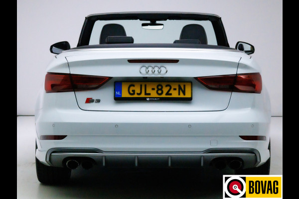 Audi S3 Cabriolet 2.0 TFSI S3 quattro Pro Line Plus 310 PK lederen bekleding, 19", Airscarff, Stoelverwarming. Camera