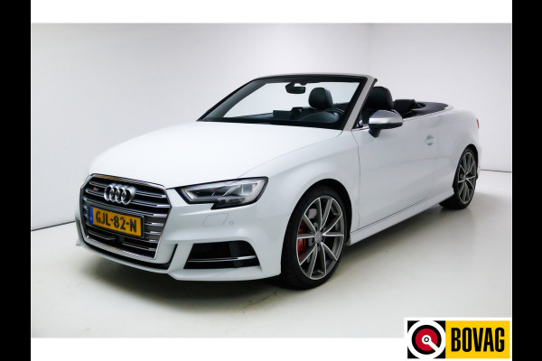 Audi S3 Cabriolet 2.0 TFSI S3 quattro Pro Line Plus 310 PK lederen bekleding, 19", Airscarff, Stoelverwarming. Camera