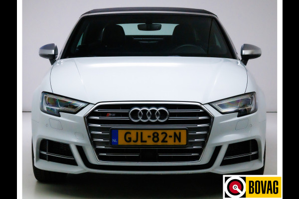 Audi S3 Cabriolet 2.0 TFSI S3 quattro Pro Line Plus 310 PK lederen bekleding, 19", Airscarff, Stoelverwarming. Camera