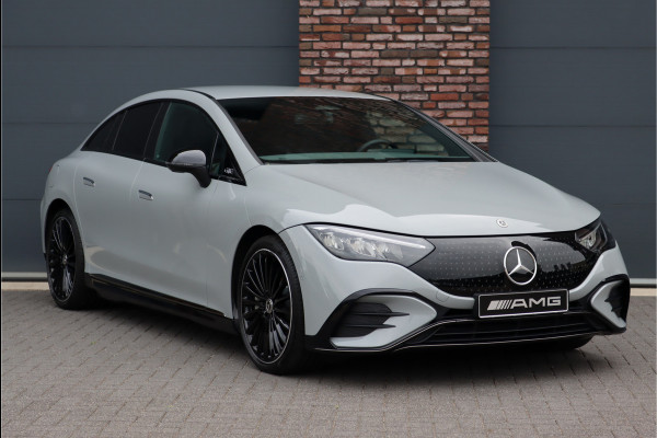 Mercedes-Benz EQE 350 4MATIC AMG Line 91 kWh | 53.000,- ex BTW | Airmatic | Distronic Pro | Memory | Trekhaak | Keyless Go | Voorklimatisering | Nightpakket | Rijassistentiepakket | Leder |