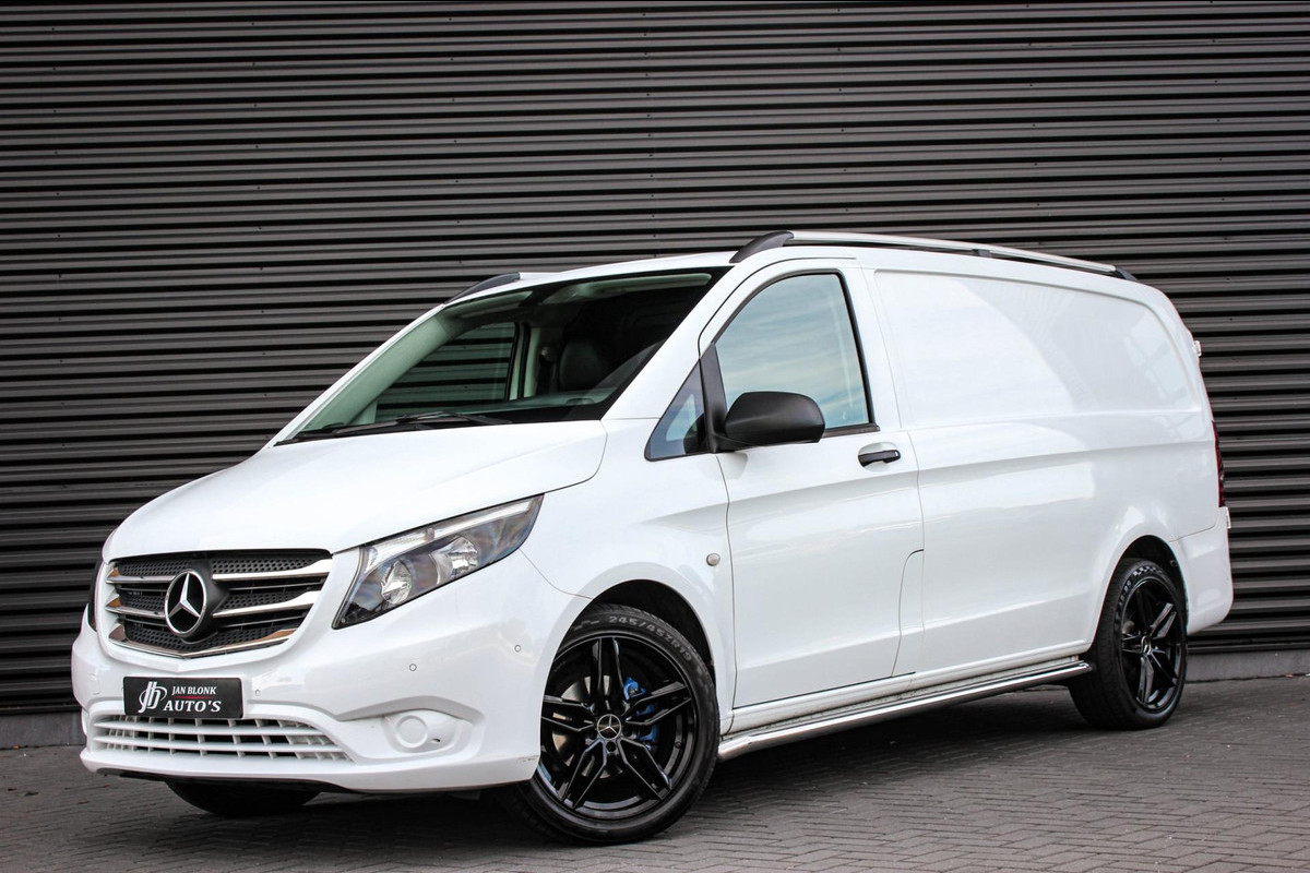 Mercedes-Benz Vito 114 CDI 136PK LANG NAVIGATIE / CAMERA / TREKHAAK / SIDE-BARS / CRUISE CONTROL / 19'' WHEELS / BLEU-LINE