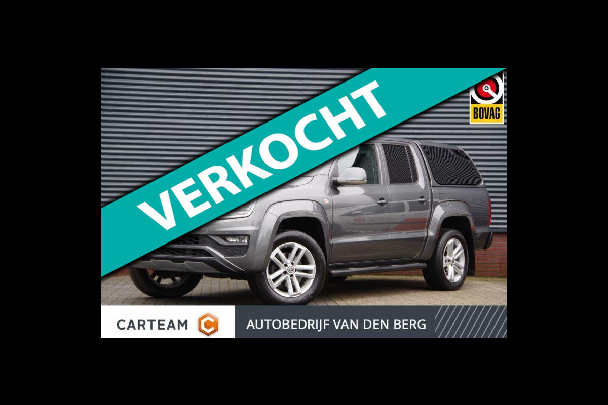 Volkswagen Amarok 3.0 TDI V6 4Motion Plus Cab 204PK AUT. LED, 3.5T TREKHAAK, NAVI, CRUISE, CLIMA, STOELVERWARMING