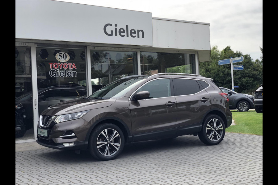 Nissan QASHQAI 1.2 DIG-T N-Connecta | Trekhaak, Panoramadak, Navigatie, 360 Camera, Parkeersensoren, Keyless