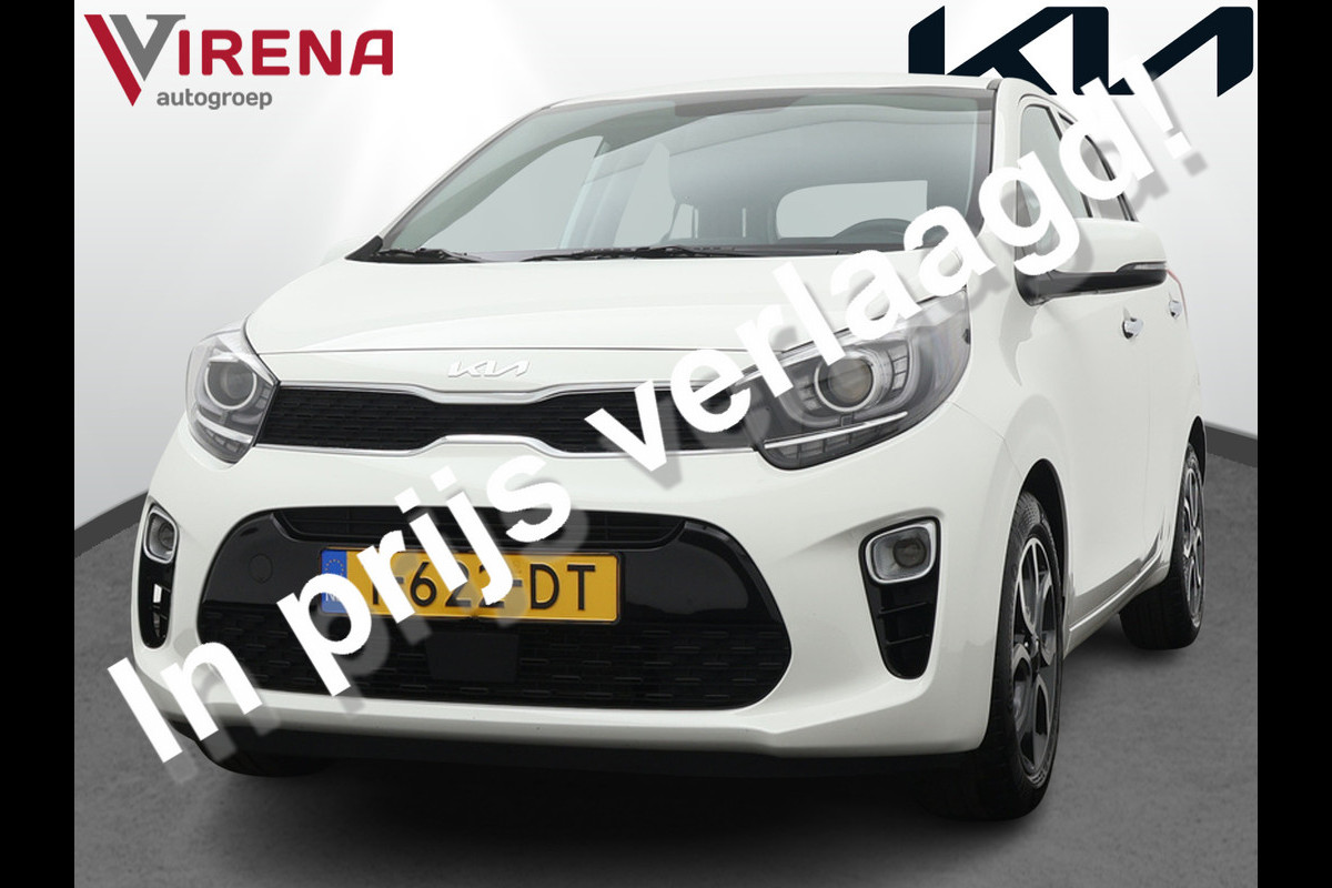 Kia Picanto 1.0 DPi DynamicPlusLine - Navigatie - Cruise Control - Lichtmetalen Velgen - Climate Control - Apple/Android Carplay - Fabrieksgarantie Tot 2030