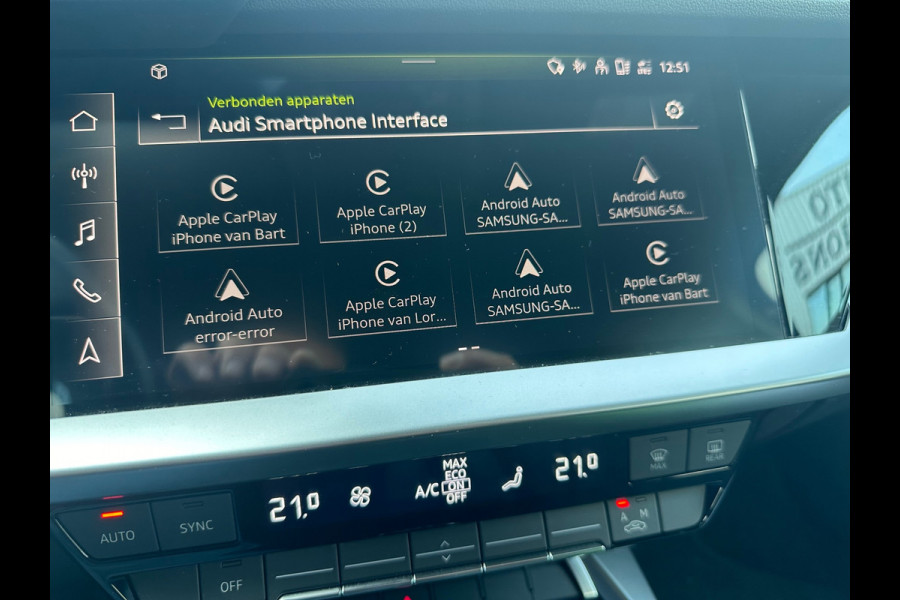 Audi A3 Limousine 30 TFSI Pro Line Virtual / Apple carplay /